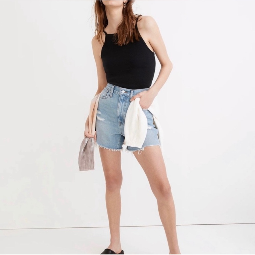 Madewell The Mom Jean Short 25 NWOT